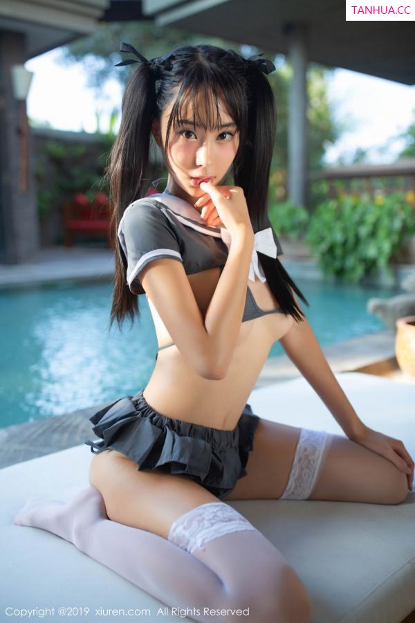 刘艺蕾  [XIUREN]高清写真图 2019.08.07 蓝夏Akasha第1张图片